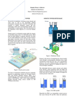 Intro To Osmotic Power Osmotic Power Sistem Basic