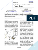 Analysis of Routing Techniques Problems in Wireless Sensor Network