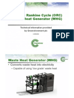 Capstone Micro Turbine & ORC