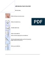 Insulin Injection: Step by Step Guide: Plunger To Inject The Air Into The Vial