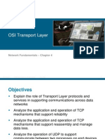 OSI Transport Layer: Network Fundamentals - Chapter 4