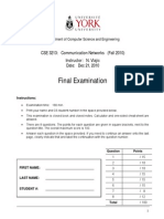 3213 Final Fall2010 Solutions