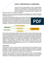 Margarina - Origen, Elaboración y Composición