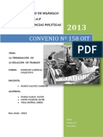 Convenio 158 OIT