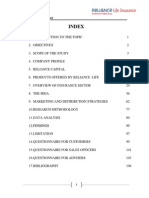Marketing Reliance Life Insurance