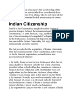 Indian Citizenship