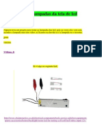 Testador Das Lampadas Da Tela de LCD