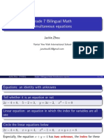 Simultaneous Equations