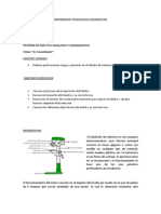 Informe Taladrado