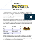 Warmaster Skirmish