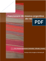 Cancionero Folclórico PDF