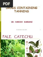 Drugs Containing Tannins