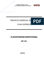 Proyecto Estrategico Copesco Cusco