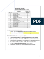 Qcm2 Corrige - Mal - Infect Tropic Parasito