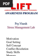 Awareness Program: (Learning Improvement Foundation Techniques)