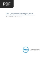 Dell Compellent Microsoft SQL Server Best Practices