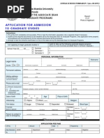 1 Application Form