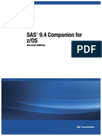 SAS® 9.4 Companion For zOSSecond