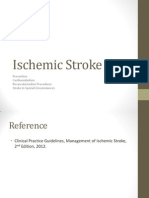 Ischemic Stroke: Prevention Cardioembolism Revascularisation Procedures Stroke in Special Circumstances