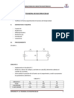 Informe #10 (Teorema de Reciprocidad)