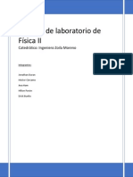 Informe de Laboratorio de Física II