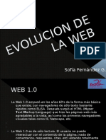 Evolucion de La Web