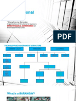 Revised Barangay Organizational Structure