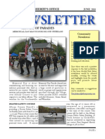 Albany County Sheriff June Newsletter