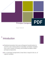 Principal Component Analysis: Group-7, Section-B