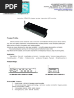 DMX512 Wireless Receiver Transmitter-LED Controller Technical Datasl