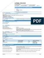 Lime Water, Saturated: Safety Data Sheet