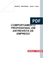 Apostila Comportamento Profissional em Entrevista de Emprego