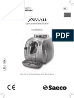 SAECO Xsmall User Manual