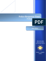 Denver Police Response Time Performance Audit