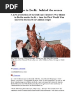 War Horse in Berlin