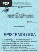 Epistemologia Ramon Gonzalez