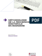 Methodologie de La Recherche Doctorale en Economie