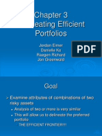 Efficient Portfolios