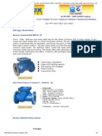 Ball Check Valve