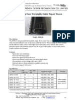 Reinforcing Heat Shrinkable Cable Repair Sleeve