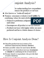 Conjoint Analysis Lecture 21 Oct IIMK