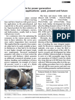 Welding of CrMo Steels For Power Generation and Petrochemical Applications