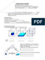 Particle Theory Worksheets