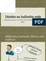 Direct and Indirect Speech Reduced Size