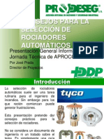 Consejos para Seleccion de Rociadores - Jose Prada - Aprocof