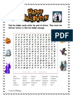 Letter Hunt - Halloween