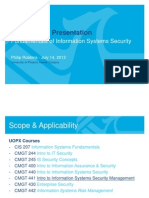 Assessment Presentation: Fundamentals of Information Systems Security