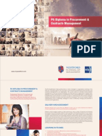 PG Diploma in Procurement & Contracts Management Brochure