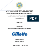 Caso 6 The Gillette Company