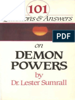 101 Questions and Answers On Demon Power - Lester Sumrall